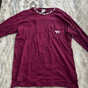 PINK Long Sleeve Top